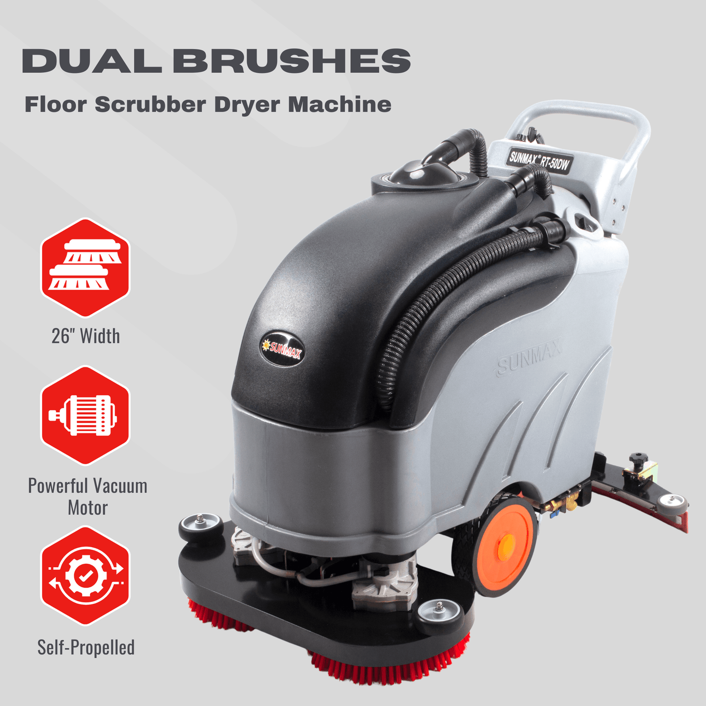 RT50DW Self-Propelled Floor Scrubber
