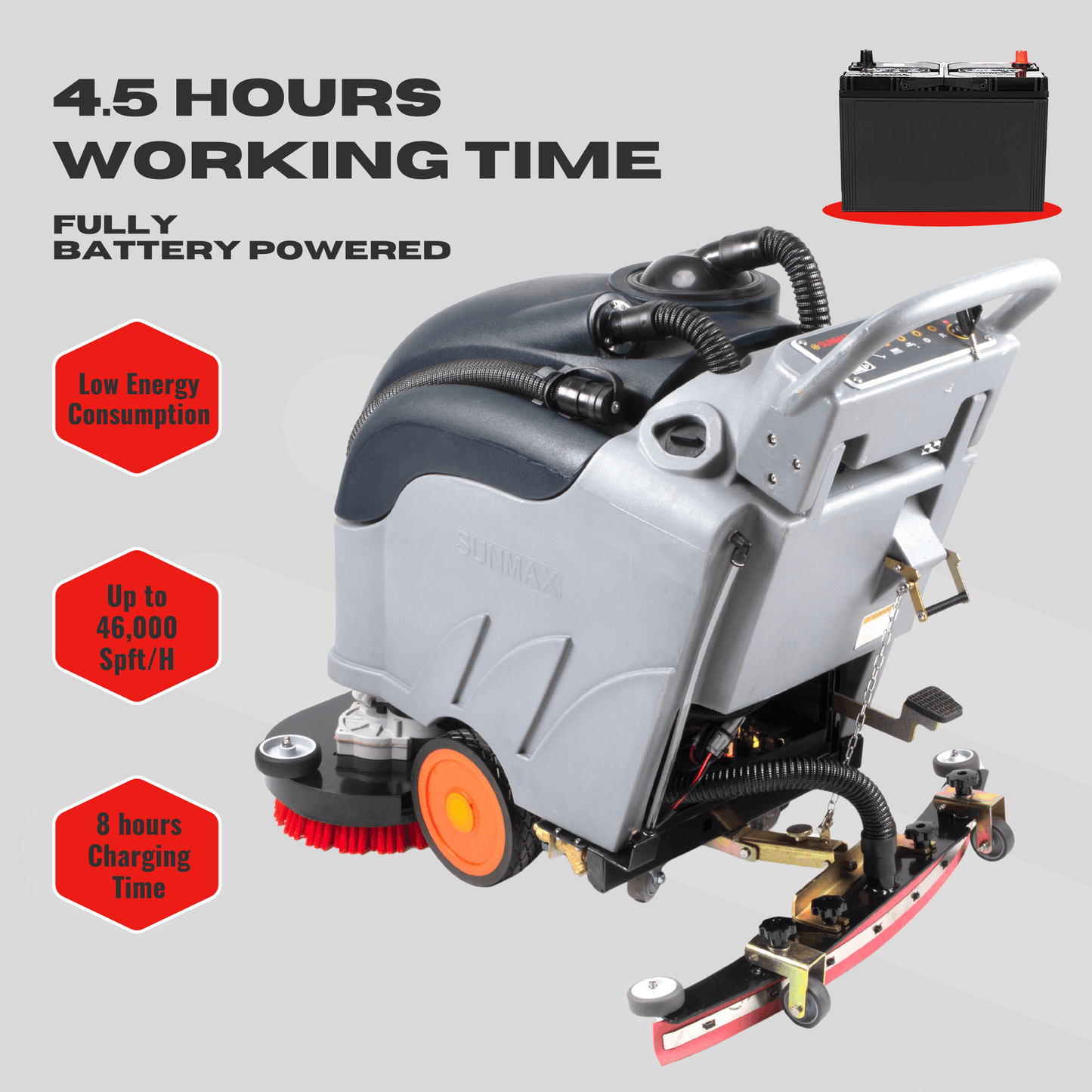 RT50DW Self-Propelled Floor Scrubber