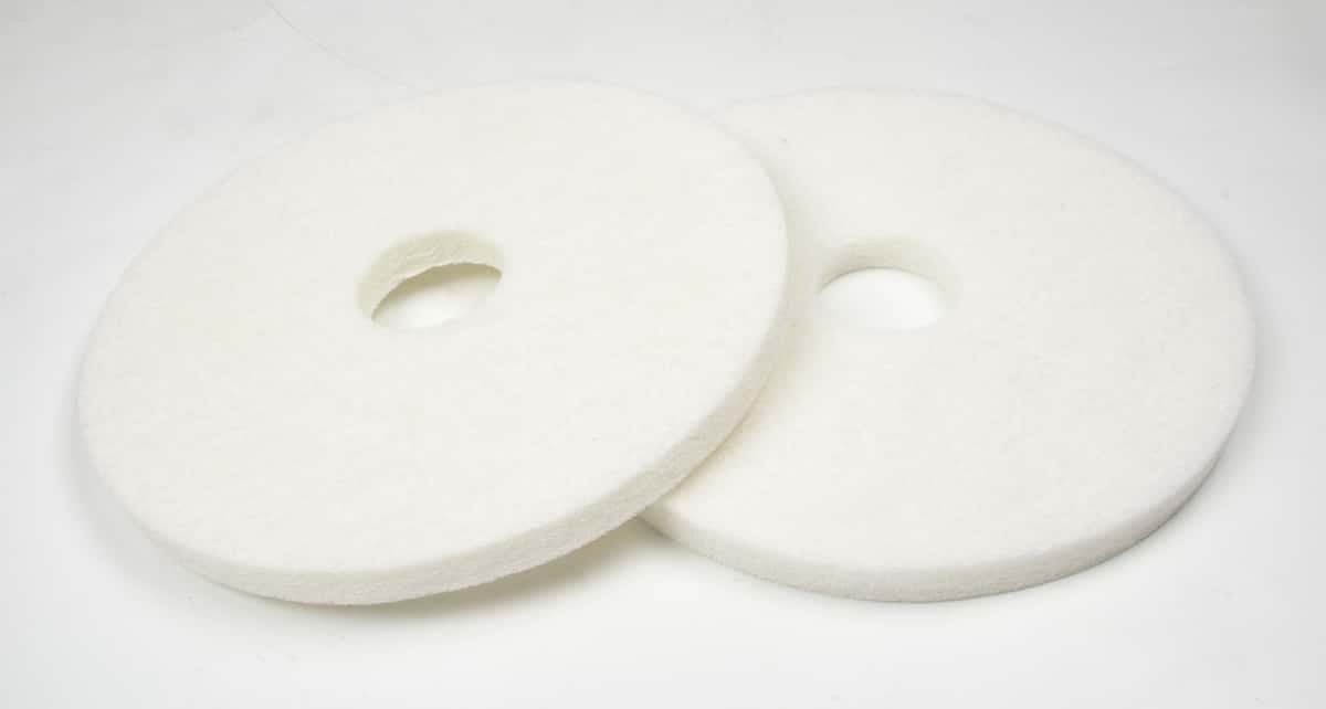 Burnishing Pads for SUNMAX RT120/SM860 Floor Scrubber Machine, White, Red, Black, Pack of 5 - SUNMAX