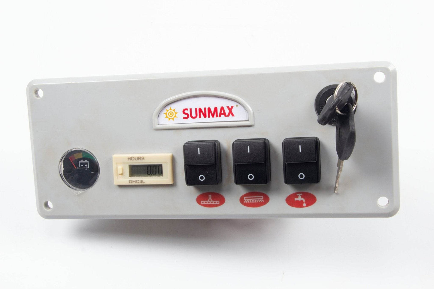 Integrated Control Panel and Circuit Board of SUNMAX RT50 and RT50+ Walk Behind Floor Scrubber Machines (Old Model) - SUNMAX