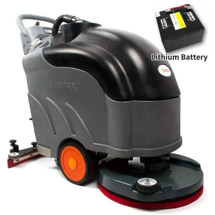 RT50D+ Self-propelled floor scrubber dryer with lithium battery and 22-inch brush cleaning path