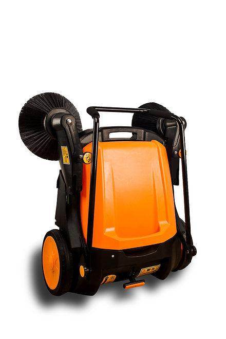 RT980 38" Dual Spin Manual Push Floor Sweeper, Up to 38000 Sqft/h Working Efficiency - SUNMAXSUNMAXCleaning Machine