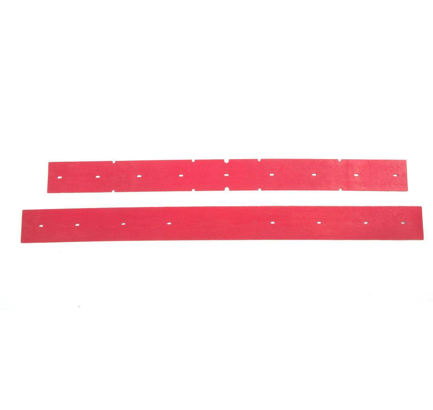 Squeegee Rubber for RT15 Floor Scrubber Machines, Red - SUNMAX