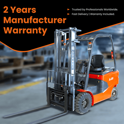 A-20 Electric Forklift – 4400 lbs Capacity, 118" Lift for Warehouse Use