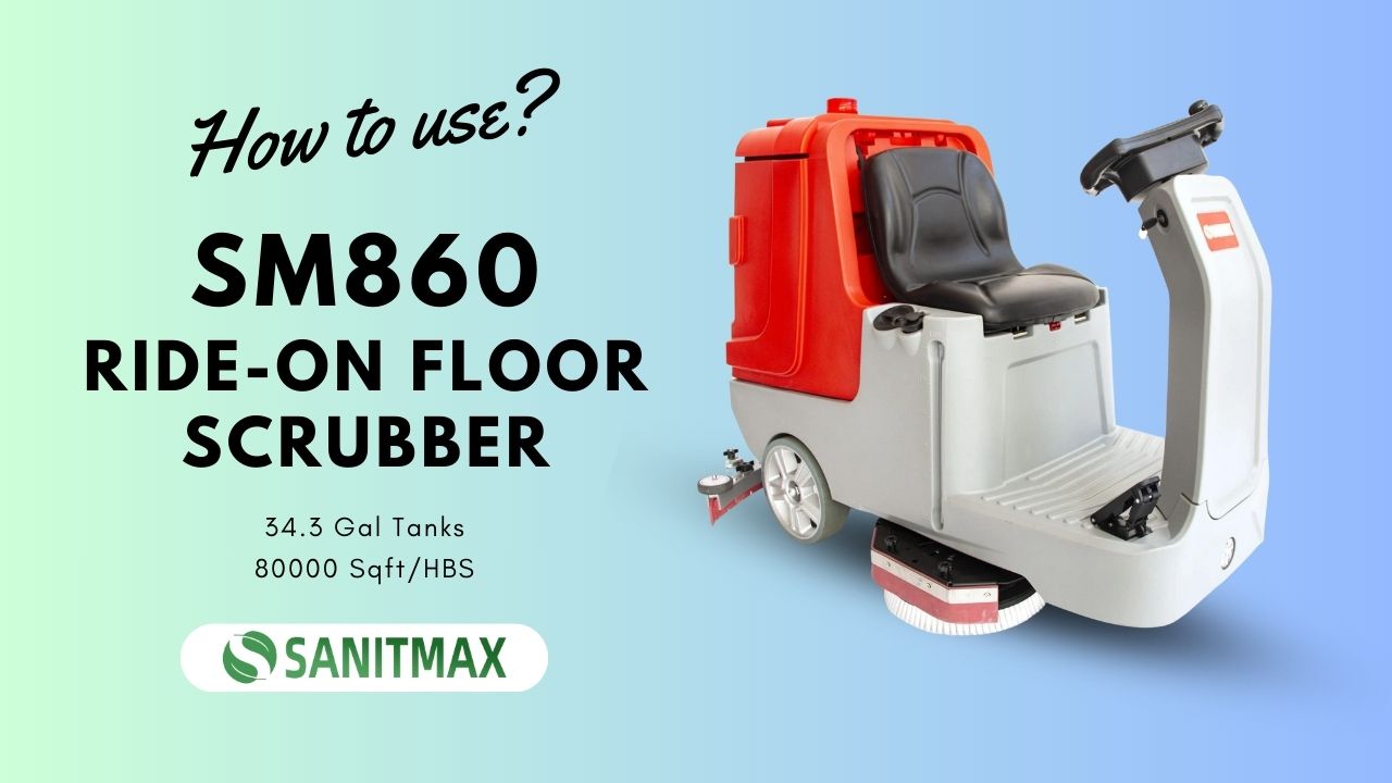 Load video: How to use RT15 floor scrubber