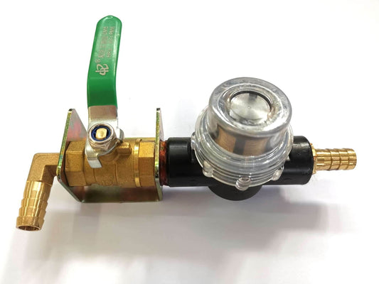 Clean Water Valve and Filter Assembly for RT70 and RT120 Series Floor Scrubber Machines - SUNMAX