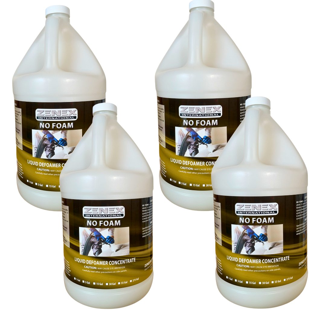 NO Foam Liquid Defoamer Concentrate, for Commercial and Industrial Floor Scrubber and Carpet Extractor Machines - SUNMAXZenexCleaners & Degreaser