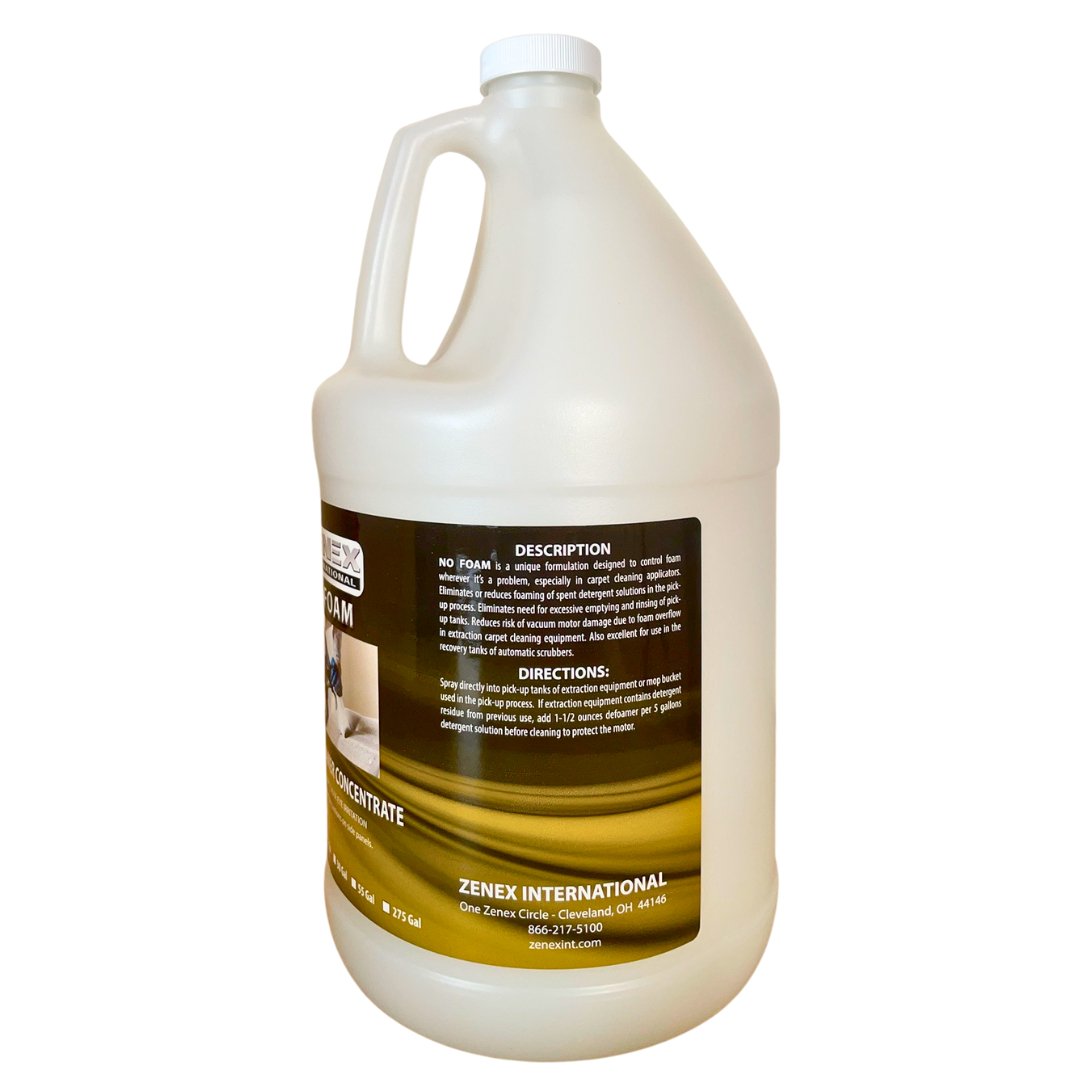 NO Foam Liquid Defoamer Concentrate, for Commercial and Industrial Floor Scrubber and Carpet Extractor Machines - SUNMAXZenexCleaners & Degreaser